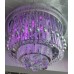 Кристален пеещ полилей 2xE14+4х8W LED+18W LED +MP3 + BLUETOOTH, ХРОМ Модел: 1125/400CH